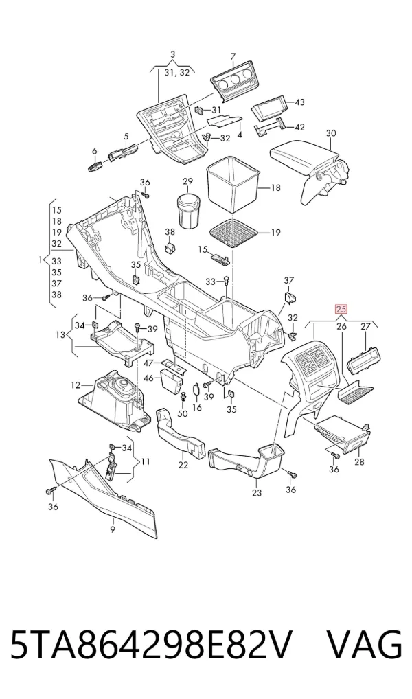  5TA864298E82V VAG