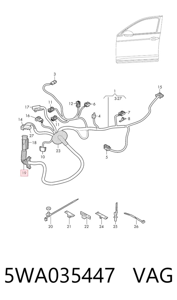  5WA035447 VAG