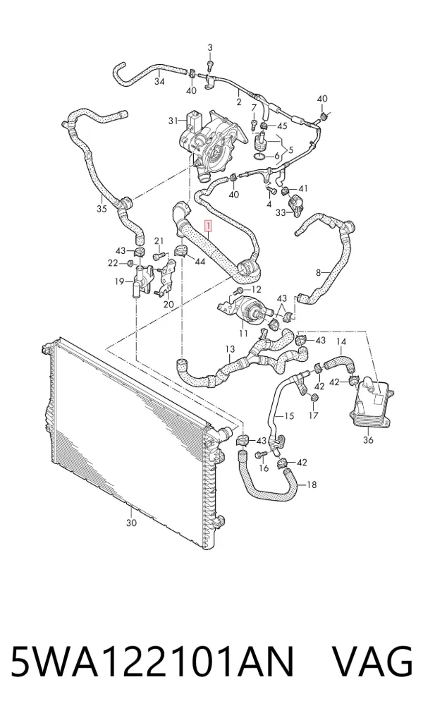  5WA122101AN VAG