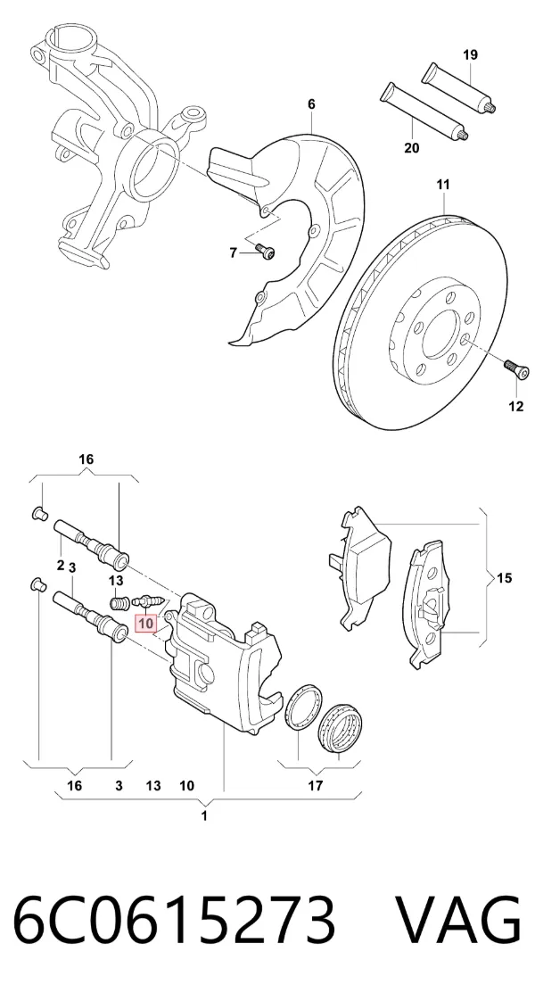  6C0615273 VAG