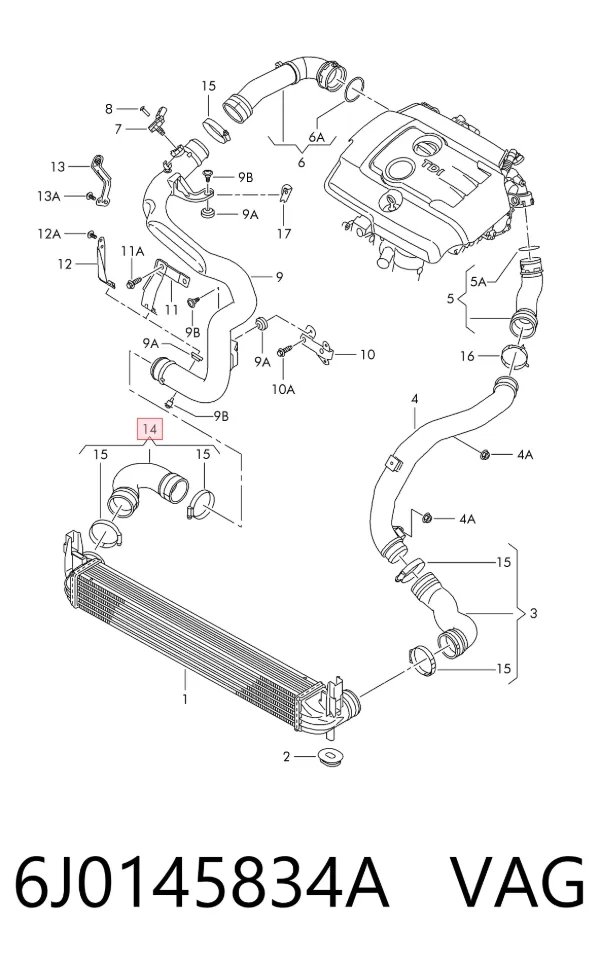  6J0145834A VAG