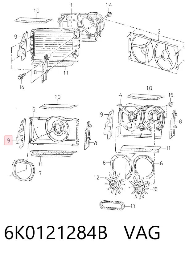  6K0121284B VAG