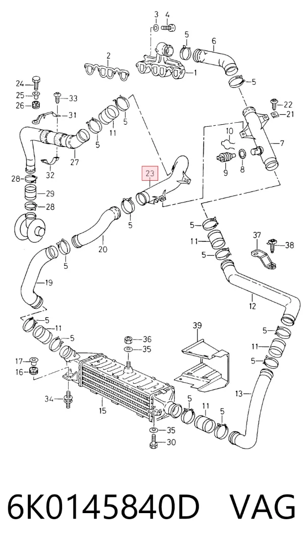  6K0145840D VAG