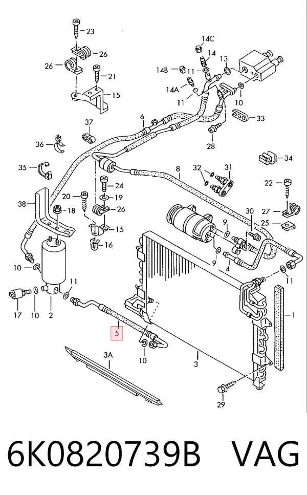  6K0820739B VAG