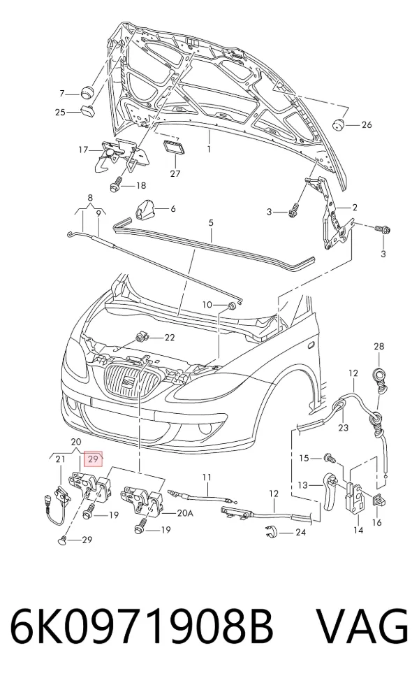  6K0971908B VAG