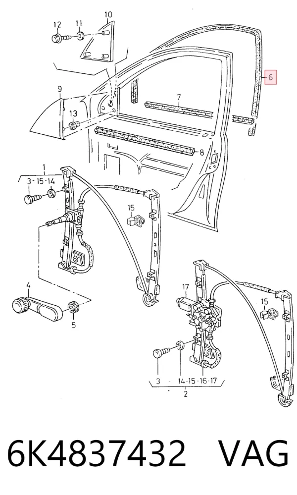  6K4837432 VAG