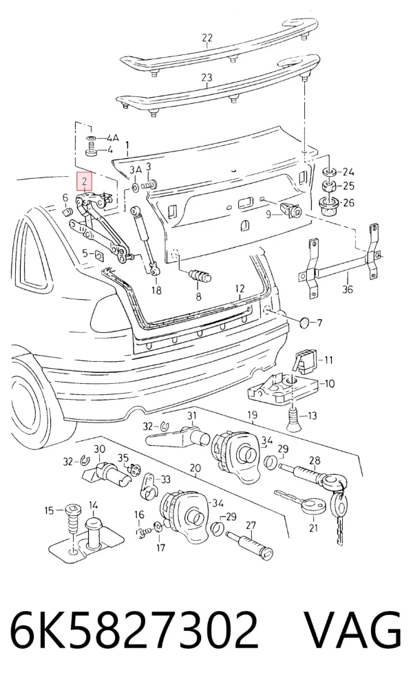  6K5827302 VAG