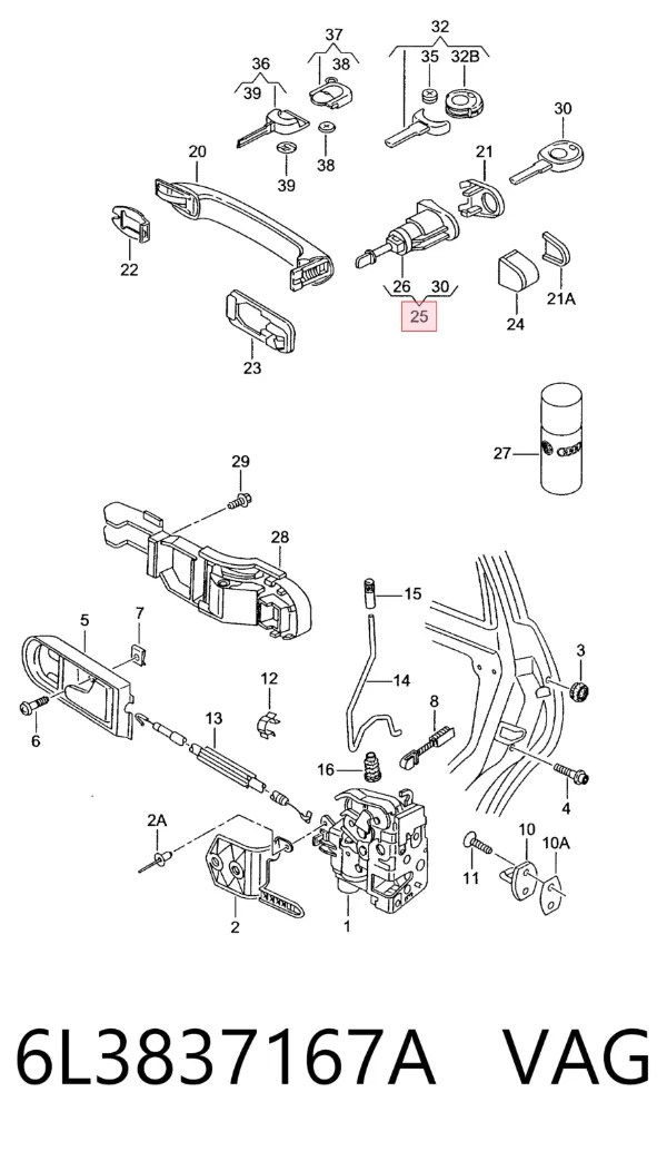  6L3837167A VAG
