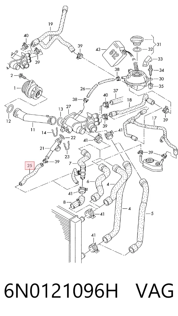  6N0121096H VAG