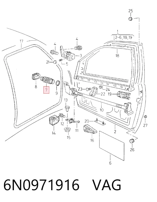  6N0971916 VAG
