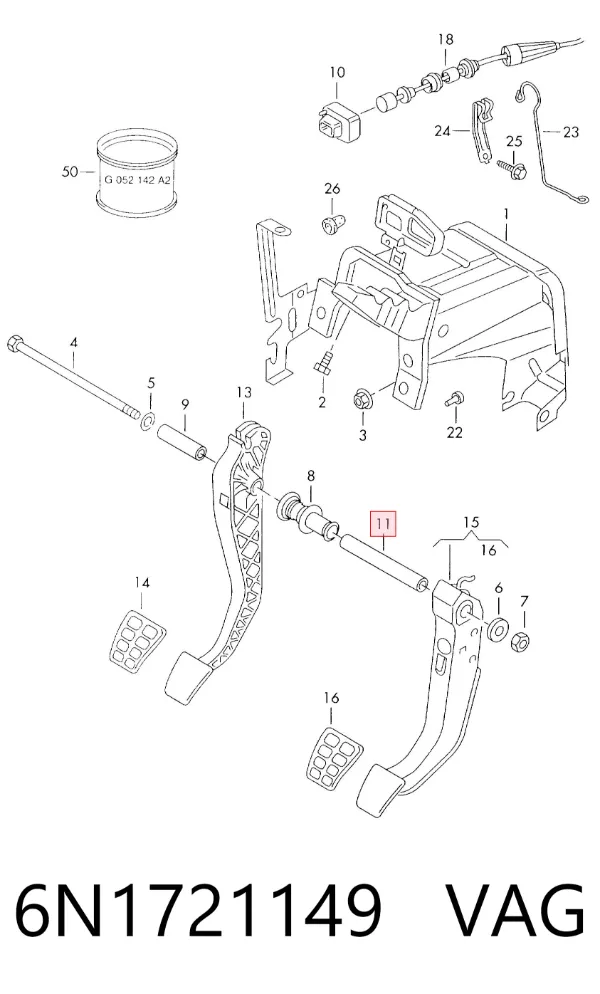  6N1721149 VAG