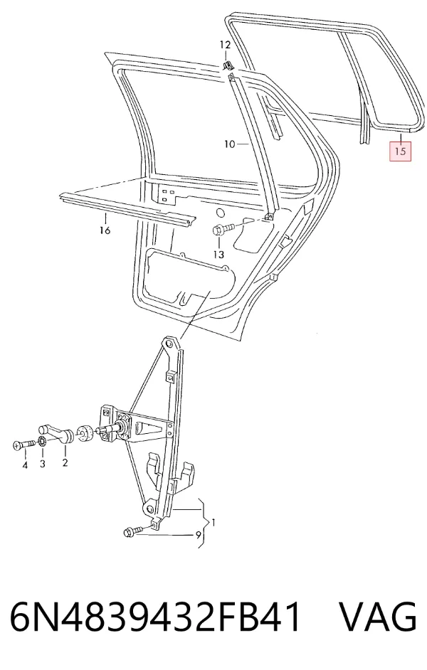  6N4839432FB41 VAG