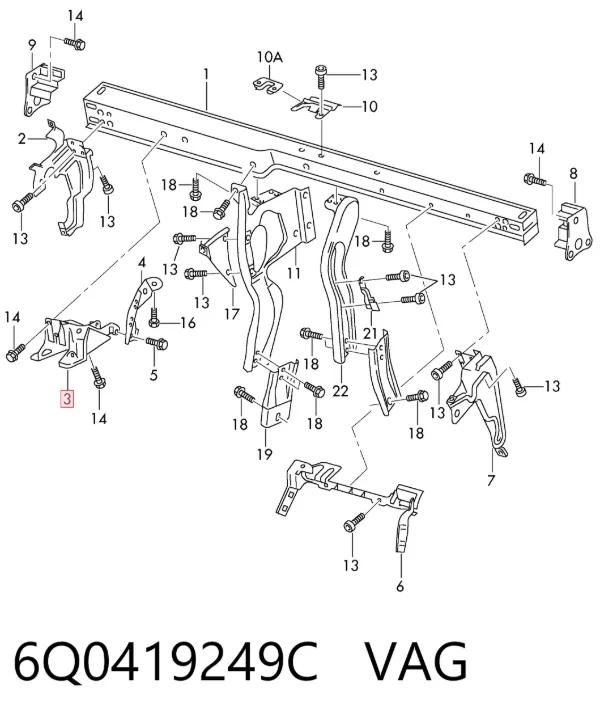  6Q0419249C VAG