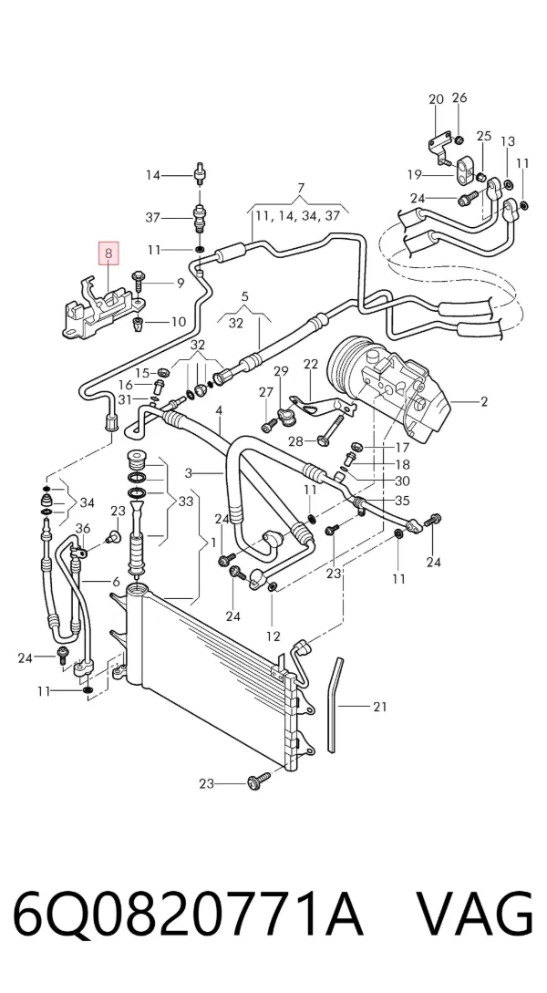  6Q0820771A VAG
