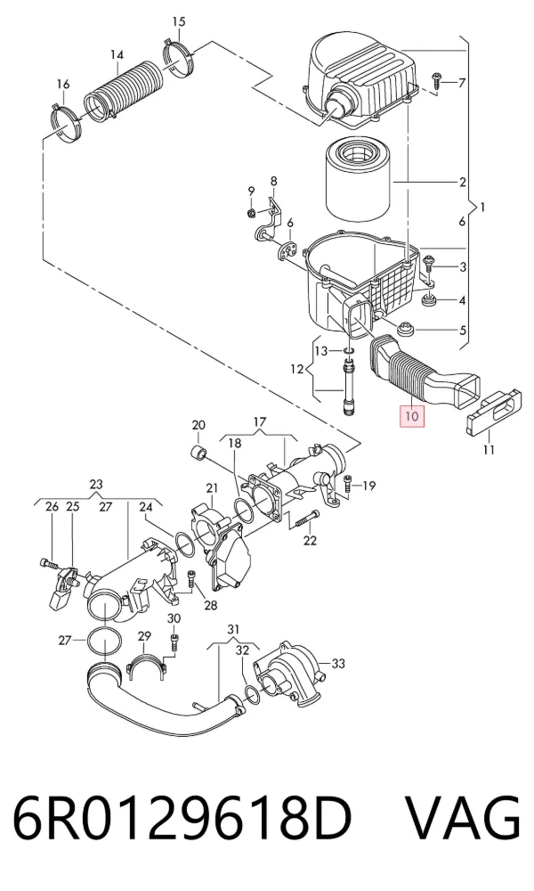  6R0129618D VAG