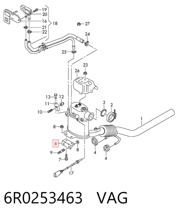 6R0253463 VAG