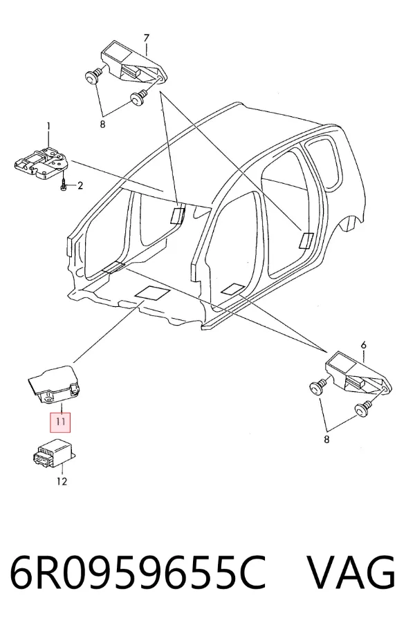  6R0959655C VAG