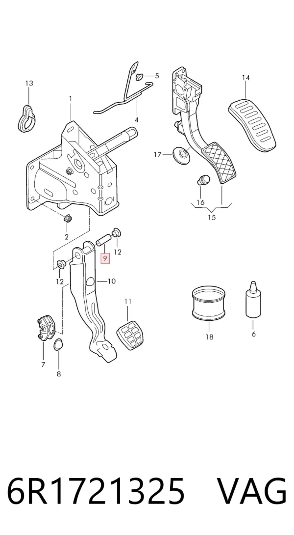  6R1721325 VAG