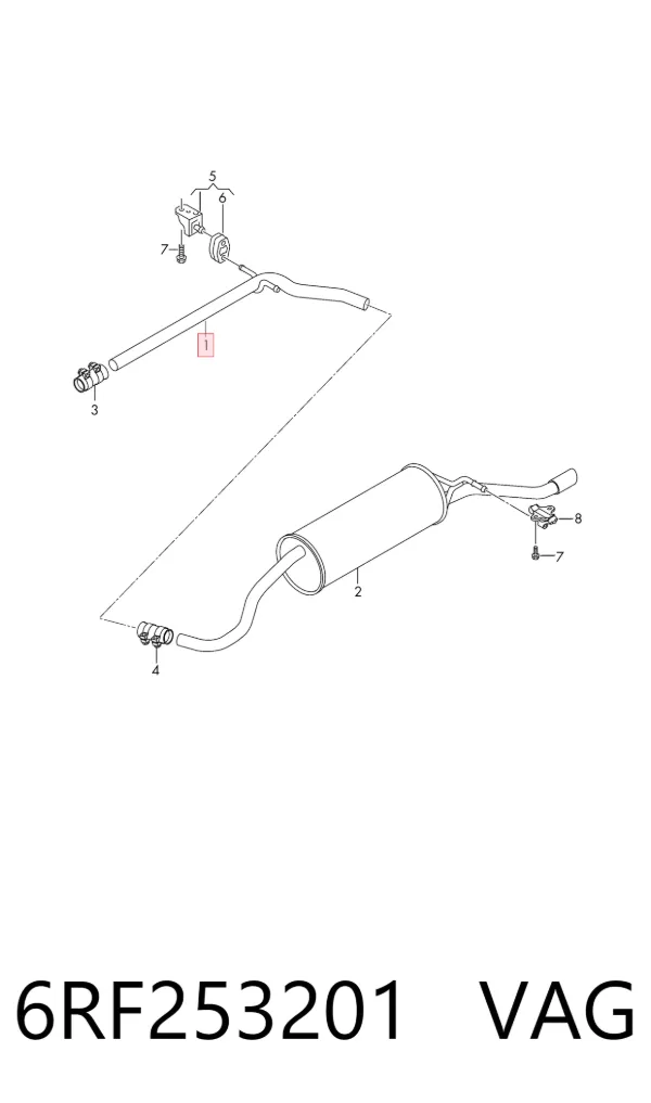  6RF253201 VAG