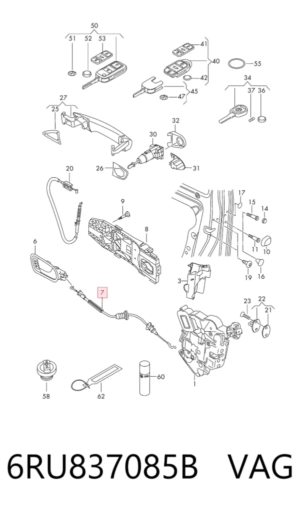  6RU837085B VAG