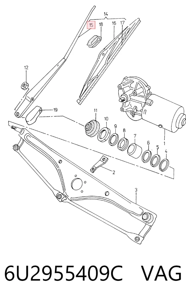  6U2955409C VAG
