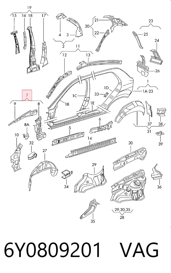  6Y0809201 VAG