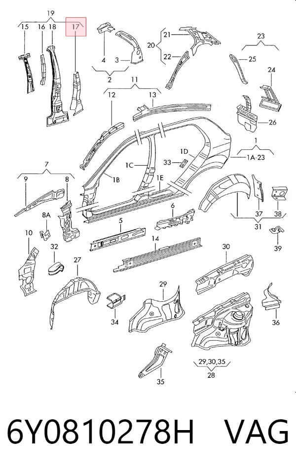  6Y0810278H VAG