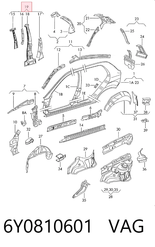  6Y0810601 VAG