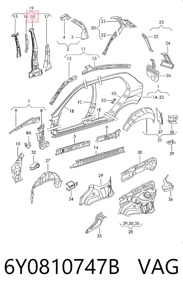  6Y0810747B VAG