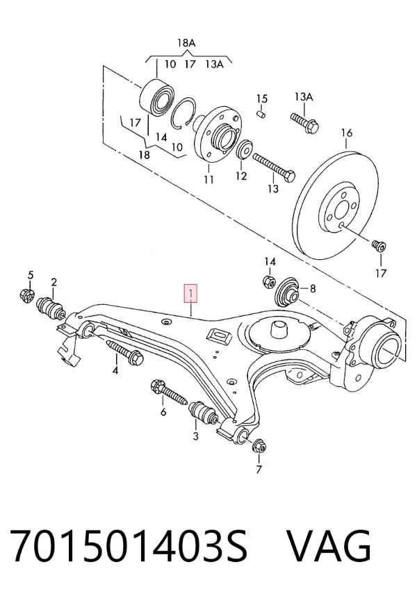  701501403S VAG