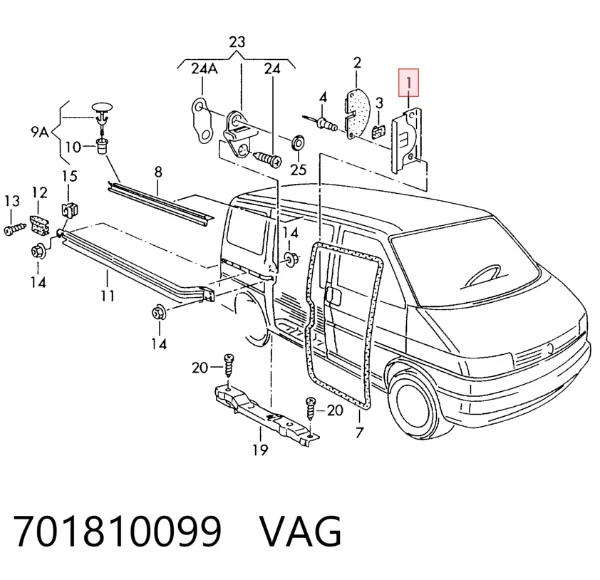  701810099 VAG