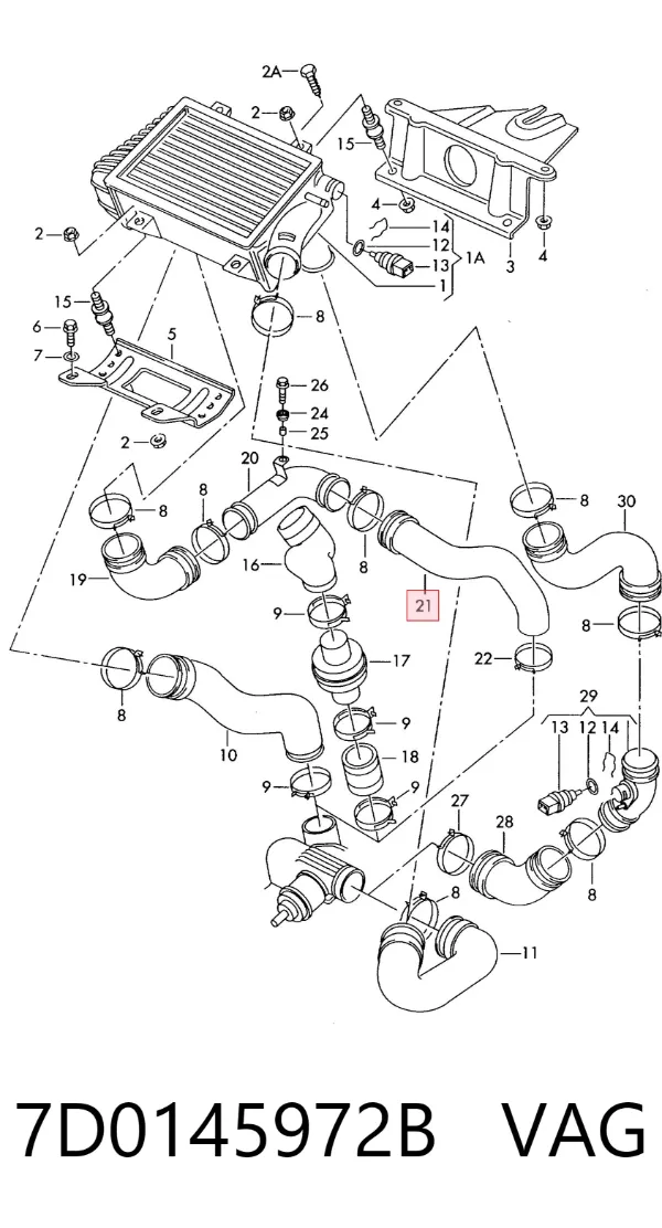  7D0145972B VAG
