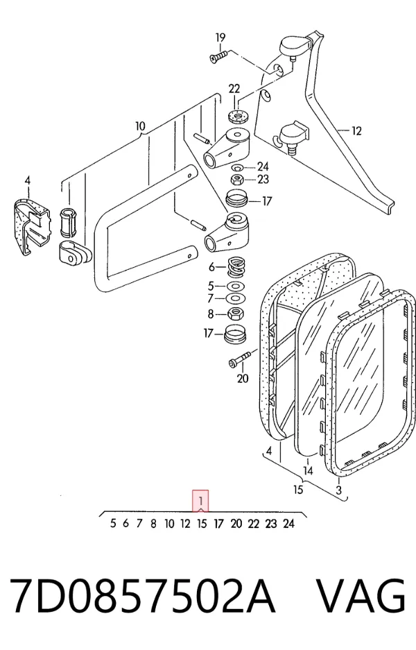  7D0857502A VAG