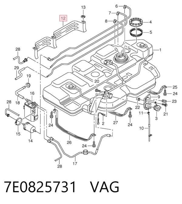  7E0825731 VAG