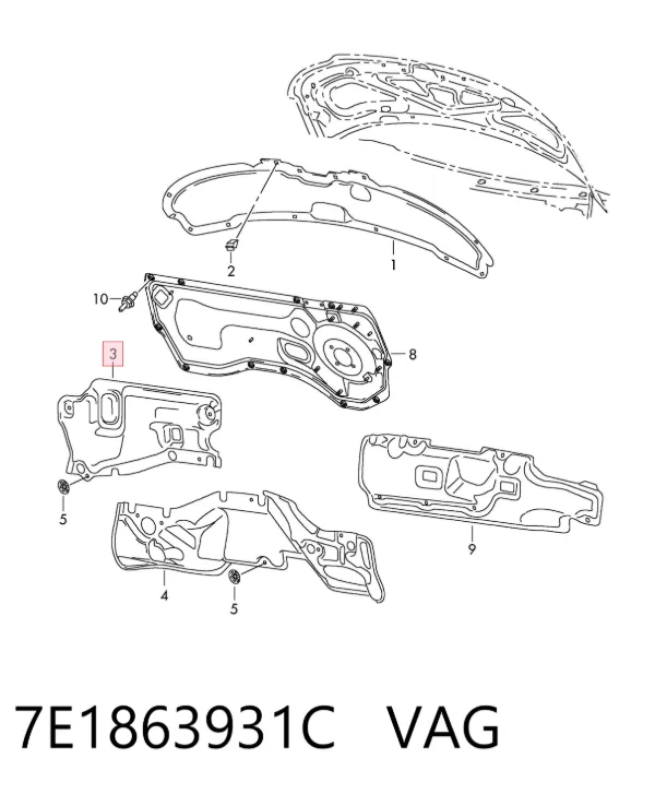  7E1863931C VAG