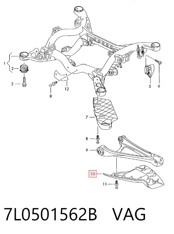  7L0501562B VAG