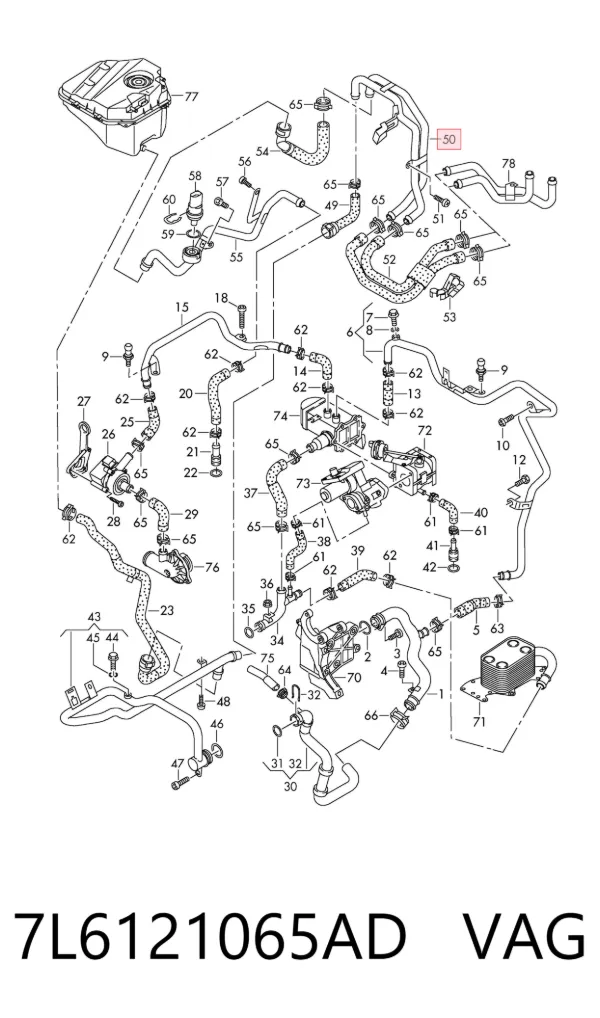  7L6121065AD VAG