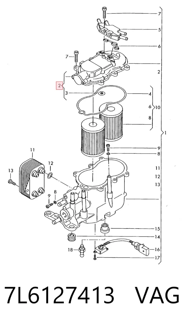  7L6127413 VAG