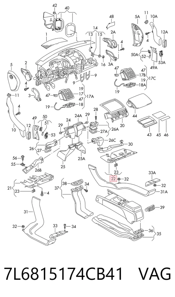  7L6815174CB41 VAG