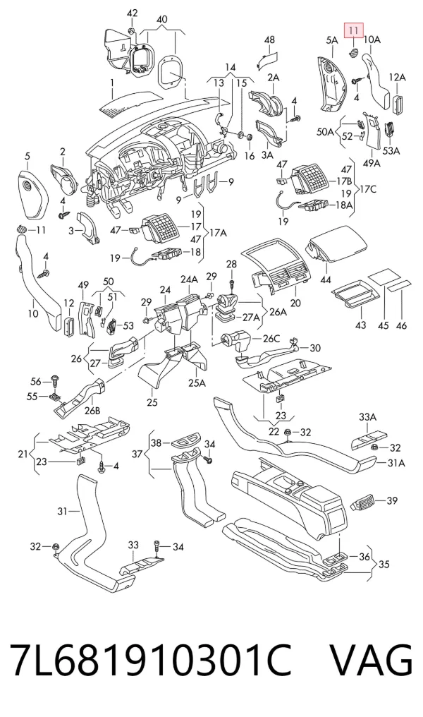  7L681910301C VAG