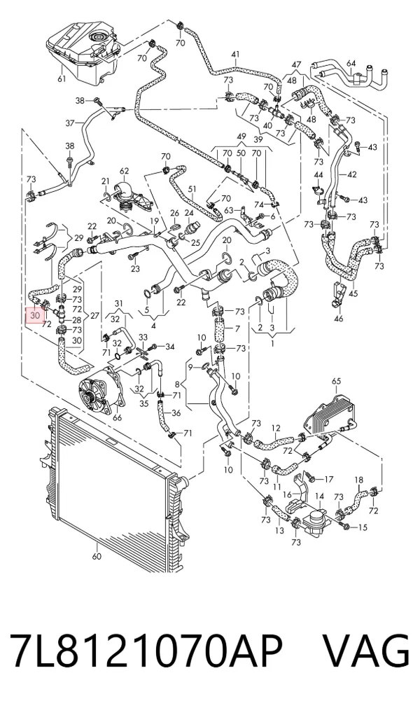  7L8121070AP VAG