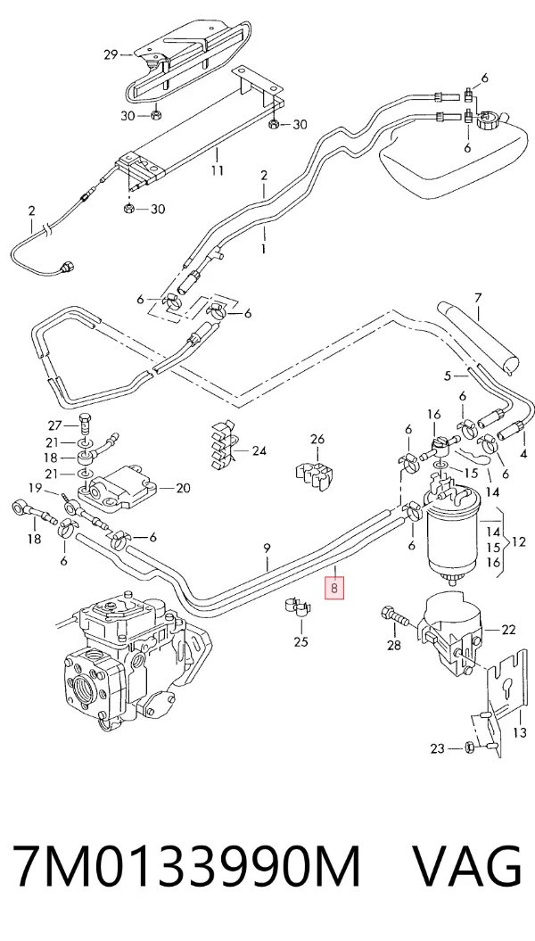  7M0133990M VAG