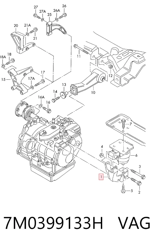  7M0399133H VAG