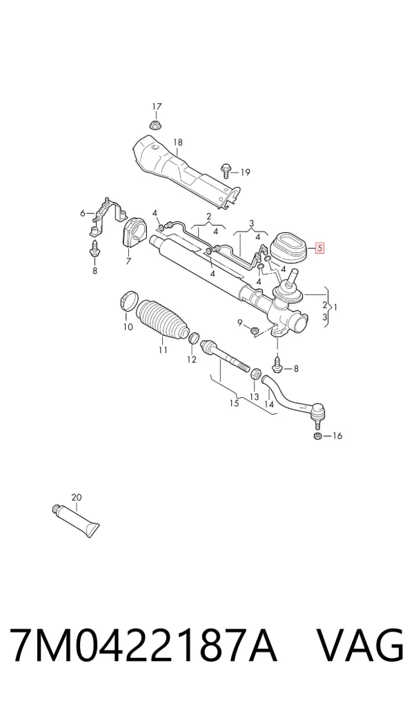 7M0422187A VAG