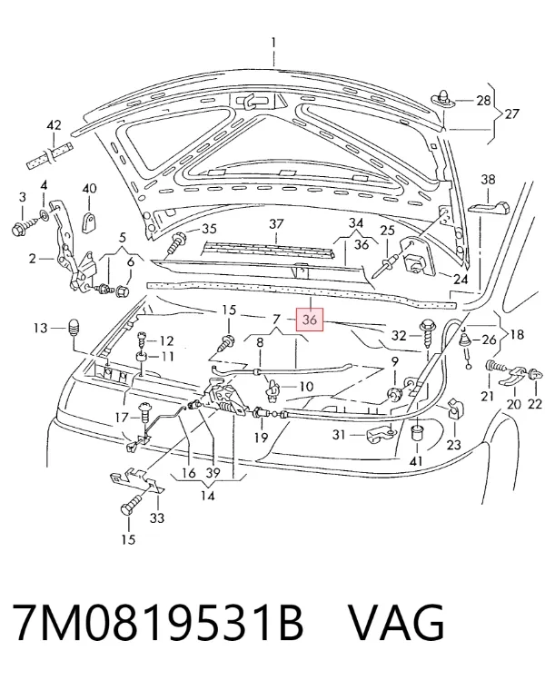  7M0819531B VAG