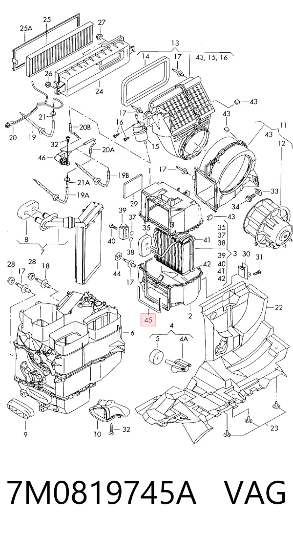  7M0819745A VAG