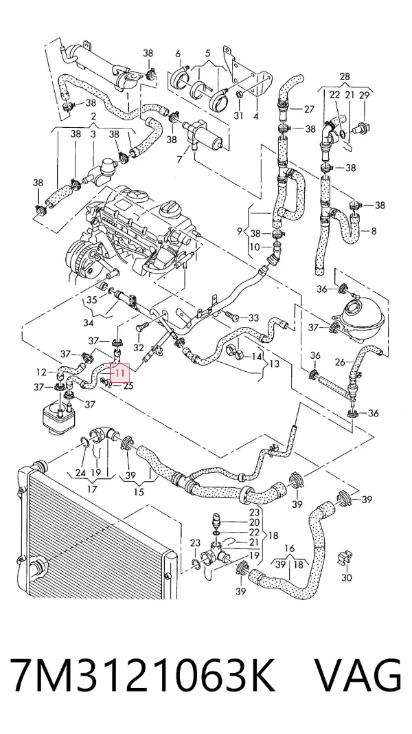  7M3121063K VAG