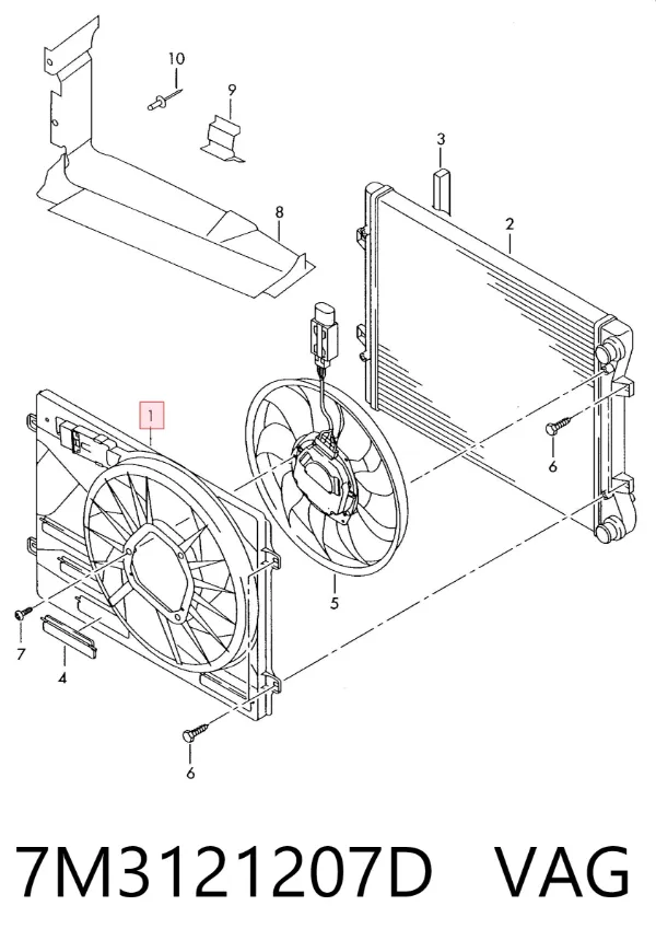  7M3121207D VAG