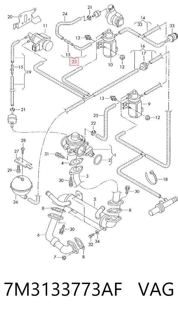  7M3133773AF VAG