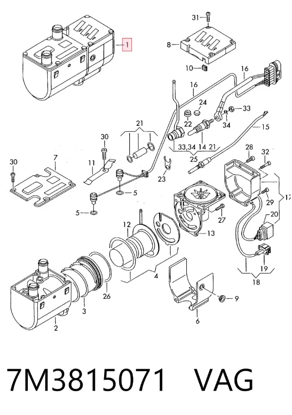  7M3815071 VAG